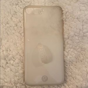 Loopy IPhone 7 Plus White Ombré Case